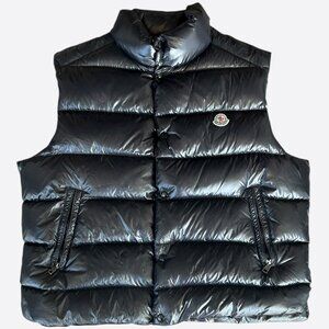Moncler Black Tib Puffer Vest